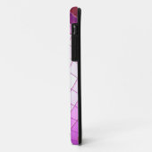 Roze abstract mozaïeklicht Case-Mate iPhone case (Achterkant/links)