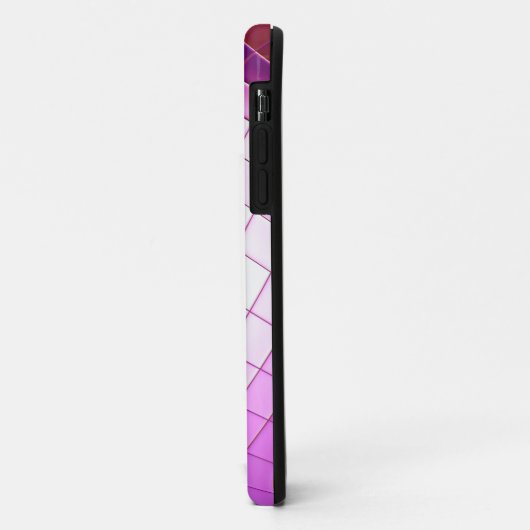 Roze abstract mozaïeklicht Case-Mate iPhone case (Achterkant/links)