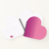Roze Abstract Notitieboek (Binnen)