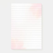 Roze Abstract Ontwerp 3M Post-it® Notities Notes (Voorkant)