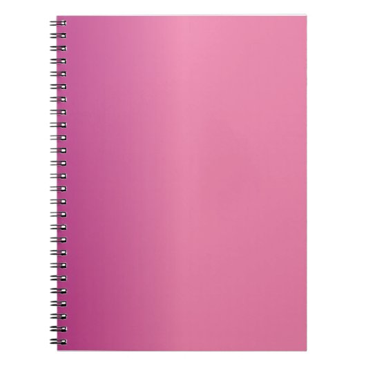 Roze abstract ontwerp notitieboek (Voorkant)
