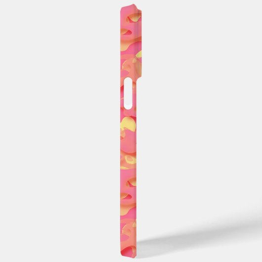 Roze Abstract organisch patroon Case-Mate iPhone Case (Achterkant / Rechts)