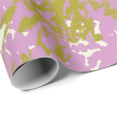 Roze Abstract papier voor botanische opvulling (Rol Hoek)