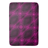 Roze Abstract Patroon Dekbed Badmat (Voorkant Verticaal)