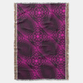 Roze Abstract Patroon Dekbed Deken (Voorkant Verticaal)