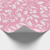 Roze Abstract patroonpapier Cadeaupapier (Hoek)