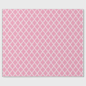 Roze Abstract patroonpapier Cadeaupapier (Vlak)