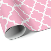 Roze Abstract patroonpapier Cadeaupapier (Rol Hoek)