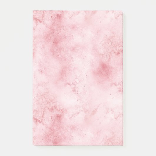 Roze Abstract Post-it® Notes (Voorkant)