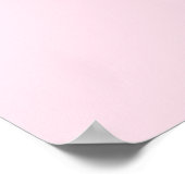 Roze Abstract Poster voor geometrische harttekenin (Hoek)