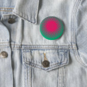 roze abstract ronde button 5,7 cm (In situ)