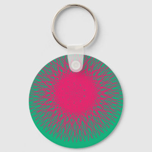 roze abstract sleutelhanger