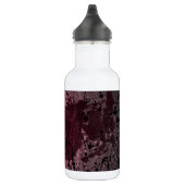 Roze Abstract Splatter Art Waterfles (Rechts)