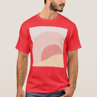 Roze Abstract T-shirt