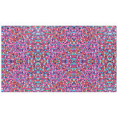 Roze Abstract Tafelkleed (Voorkant (Horizontaal))