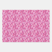 Roze Abstract Trio Inpakpapier Vel (Voorkant 2)