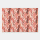 Roze Abstract Trio Inpakpapier Vel (Voorkant 3)