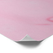 Roze abstracte achtergrond poster (Hoek)