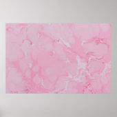 Roze abstracte achtergrond poster (Voorkant)