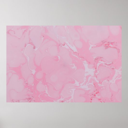 Roze abstracte achtergrond poster (Voorkant)