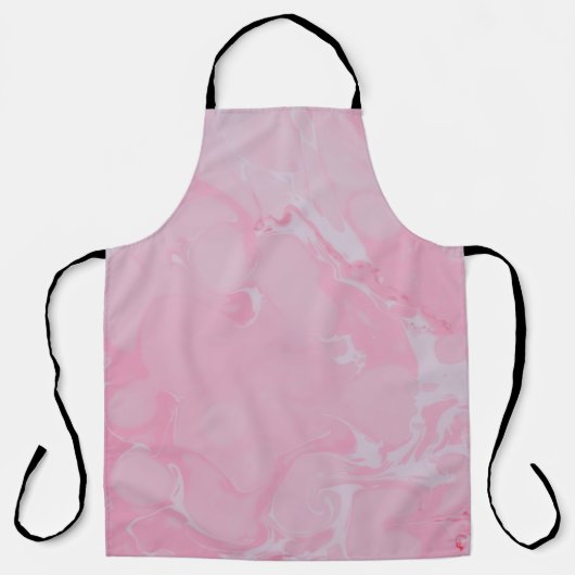 Roze abstracte achtergrond schort (Voorkant)