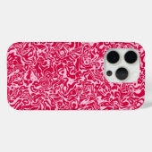 Roze Abstracte draai Case-Mate iPhone Case (Achterkant (horizontaal))