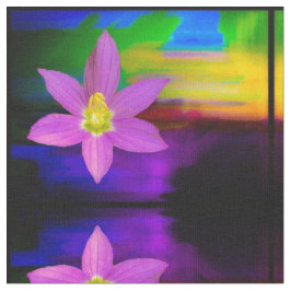 Roze Abstracte drama Fabric Stof