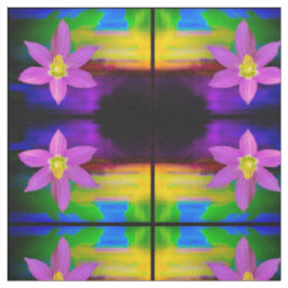 Roze Abstracte drama Fabric Stof