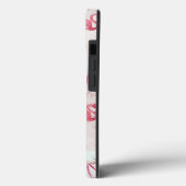 Roze Abstracte Flamingos Waterverf Modern Case-Mate iPhone Case (Achterkant / Links)