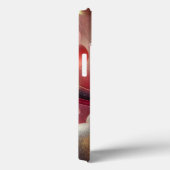 Roze Abstracte iPhone Hoes (Achterkant / Rechts)