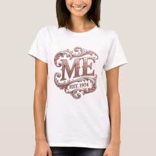 Roze ABSTRACTE KUNST Kunstprint T-shirt