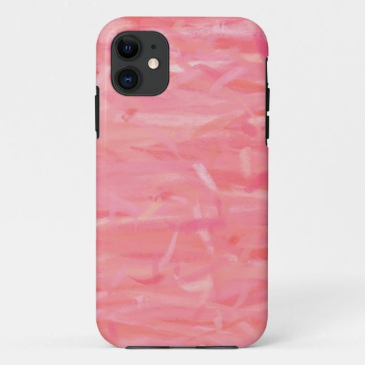 Roze Abstracte kunst Schilderen 2 Case-Mate iPhone Case (Achterkant)