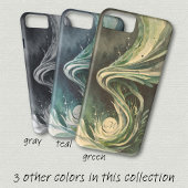Roze Abstracte Kunst Water Swirl Waterverf Canvas Case-Mate iPhone Case