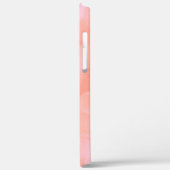 Roze abstracte lichte stippen, vrouwelijk ontwerp Case-Mate iPhone case (Achterkant / Links)