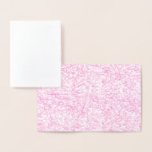 Roze Abstracte Office Map Mappen Set Folie Kaarten (Display)