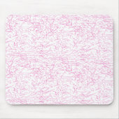 Roze Abstracte Office Map Mappen Set Muismat (Voorkant)