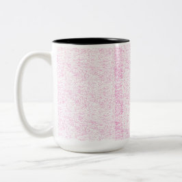 Roze Abstracte Office Map Mappen Set Tweekleurige Koffiemok