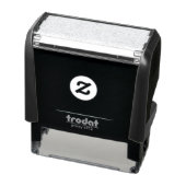 Roze Abstracte Office Map Mappen Set Zelfinktende Stempel (Product)