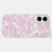 roze abstracte verf Case-Mate iPhone case (Achterkant (horizontaal))
