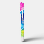 Roze abstracte waterverf Cyclamen flower Case-Mate iPhone Case (Achterkant / Links)