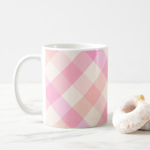 Roze Abstracte Waterverf Eenvoudig Koffiemok
