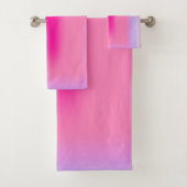 Roze abstractiegradiënt bad handdoek (Insitu)