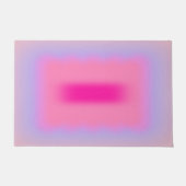 Roze abstractiegradiënt deurmat (Voorkant)