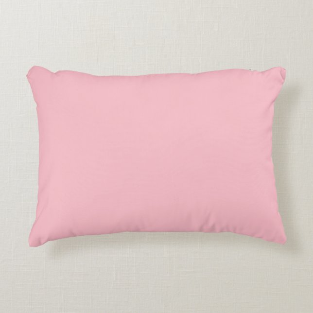 Roze accentkussen accent kussen (Voorkant)