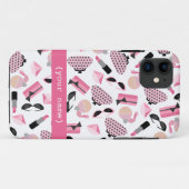 Roze Accessoires iPhone 5 Hoesje (Achterkant (horizontaal))