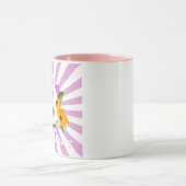 Roze Acht maart Vrouwendag Mok (Midden)