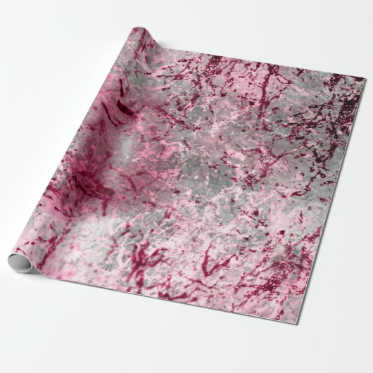 roze achtergrond, deco, patroon, abstract, veroude cadeaupapier (Uitgerold)