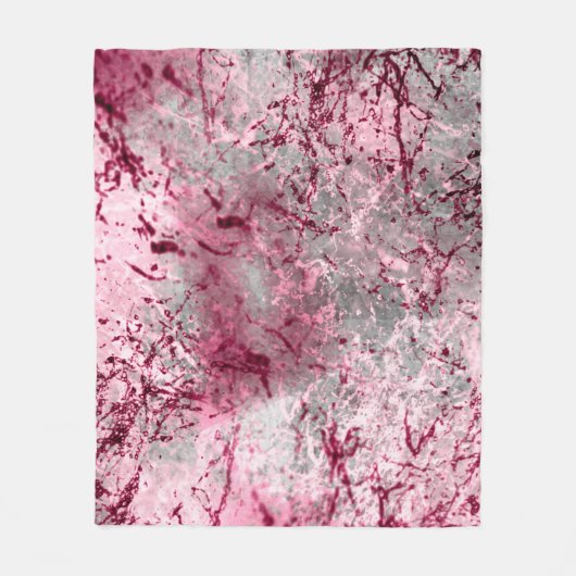 roze achtergrond, deco, patroon, abstract, veroude fleece deken (Voorkant)
