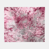 roze achtergrond, deco, patroon, abstract, veroude fleece deken (Voorkant (Horizontaal))