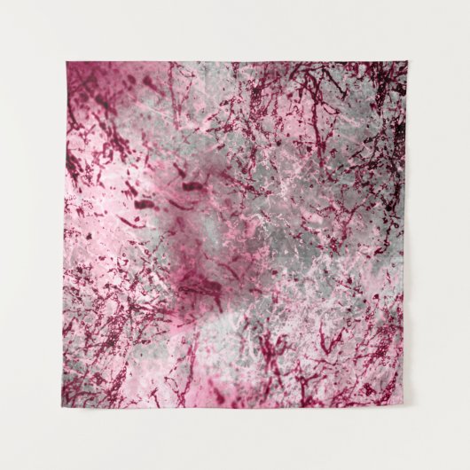 roze achtergrond, deco, patroon, abstract, veroude wandkleed (Voorkant)